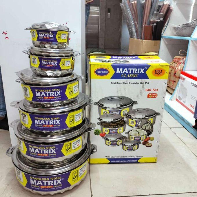 Heavy Gauge Classic Deluxe Stainless Steel 6Pc Hotpot Set Capacity 1L/1.5L/3.5L/5L/7.5L/10L https://vendorcenter.jumia.com/product-set-images/2024/05/13/gvc.product.image.1715620321061.b19badd7-b042-401a-9831-3508a2c6021b.jpeg