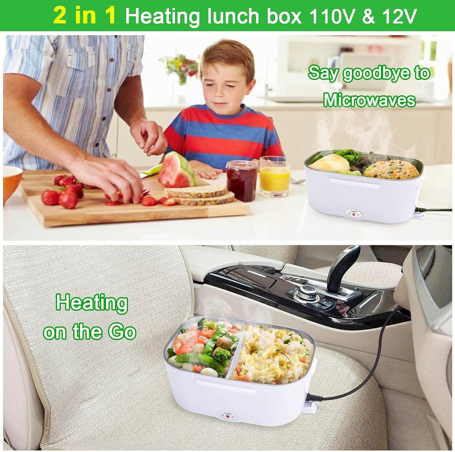 Hot Sale Electric Lunch Box, Heated Lunch Box with Removable 1.5L Stainless Steel Container, Portable Food Warmer Lunch Box for Car Office School and Home Use, 110V 12V 40W, MULTICOLOR https://vendorcenter.jumia.com/product-set-images/2024/09/20/gvc.product.image.1726869490687.719b3e65-ca10-4dee-9858-31ab5ec3f2df.jpeg