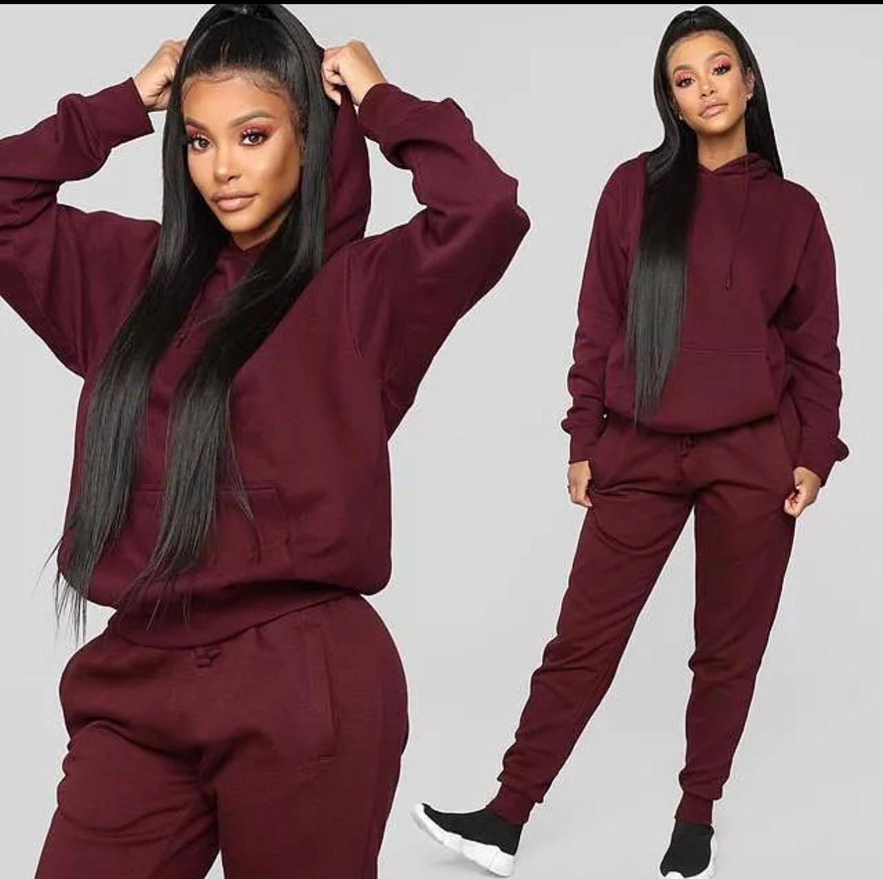 Burgundy Hoodie