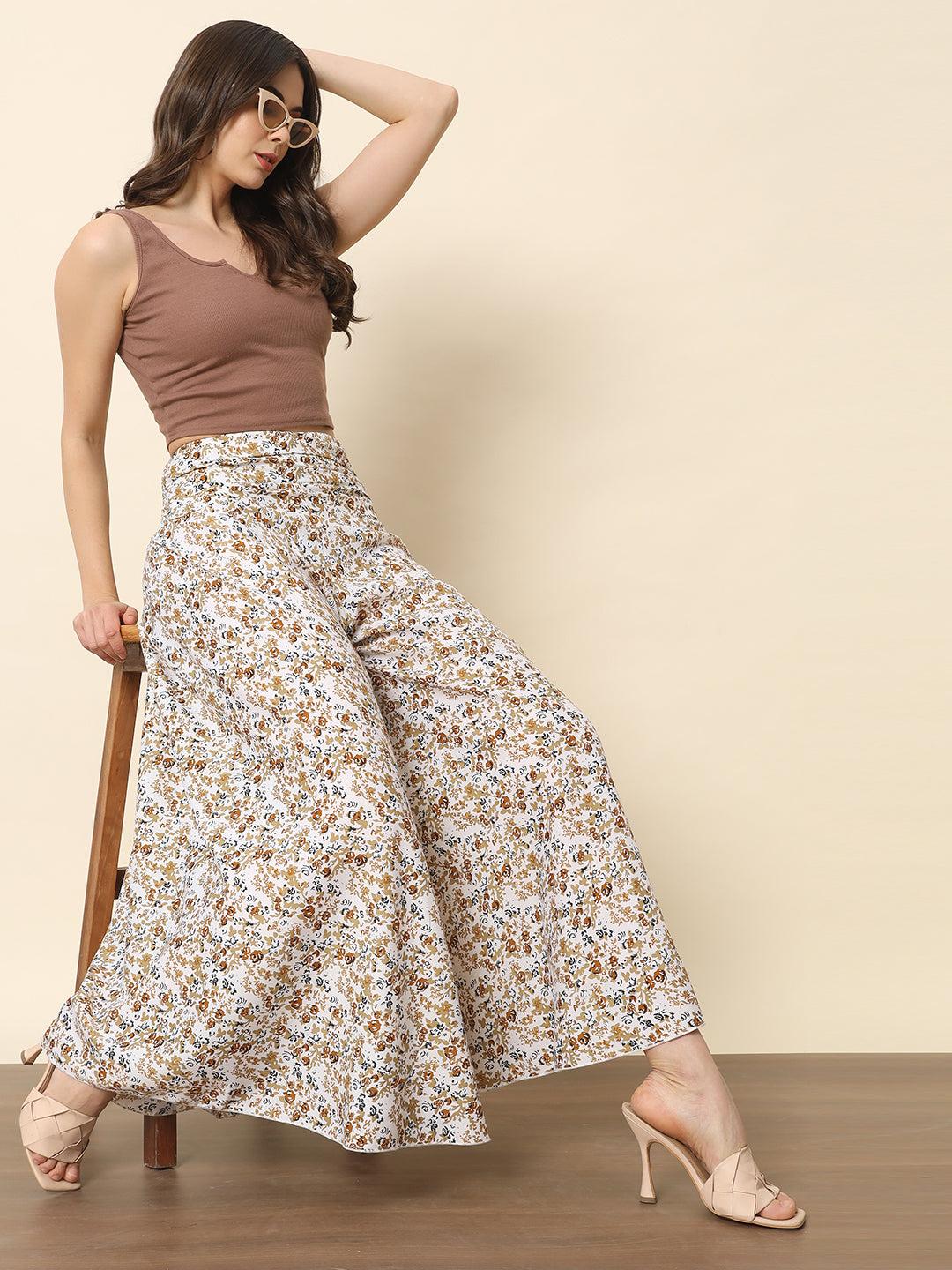 Floral Trousers