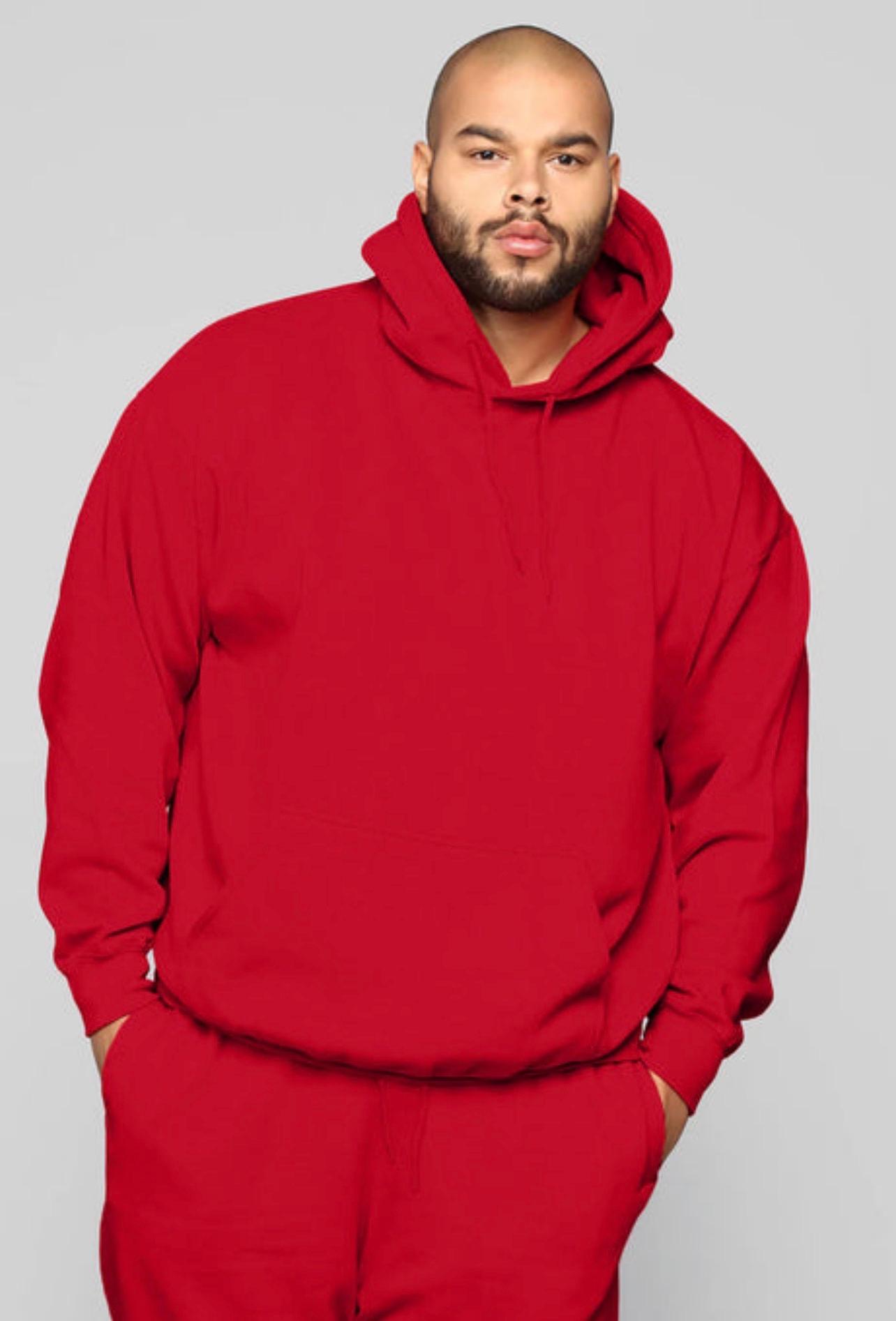 Red Hoodie Set