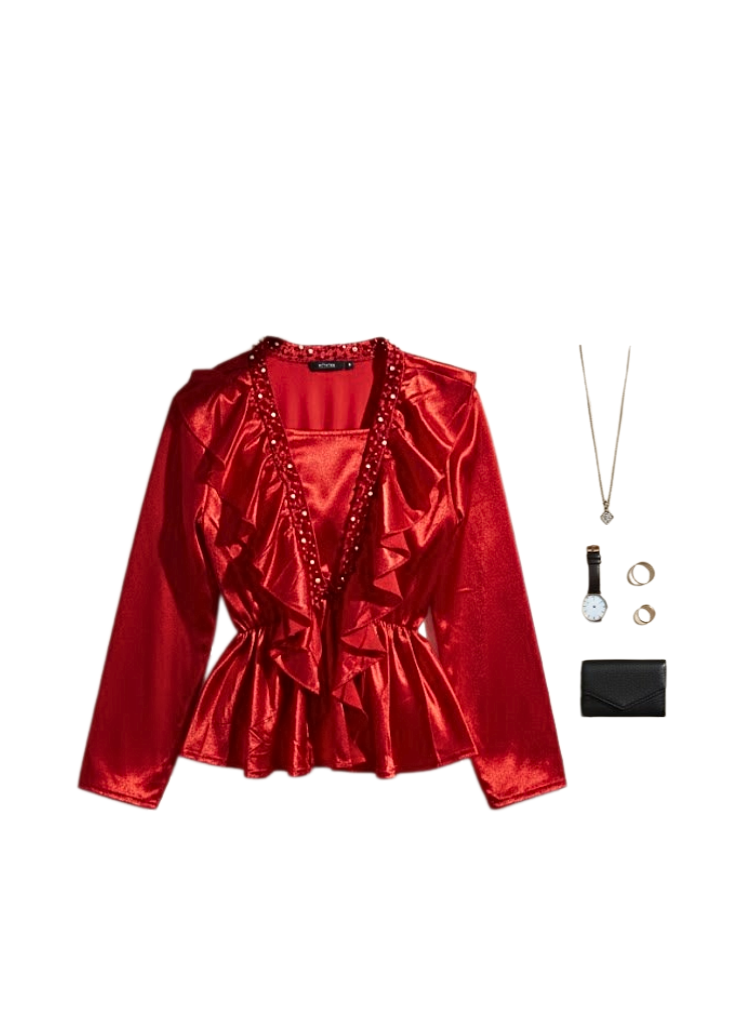 Red Blouse