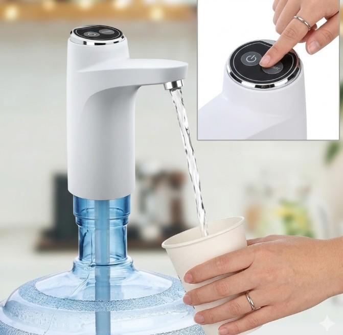 Automatic Water Dispenser-Smart Wireless Pump - White