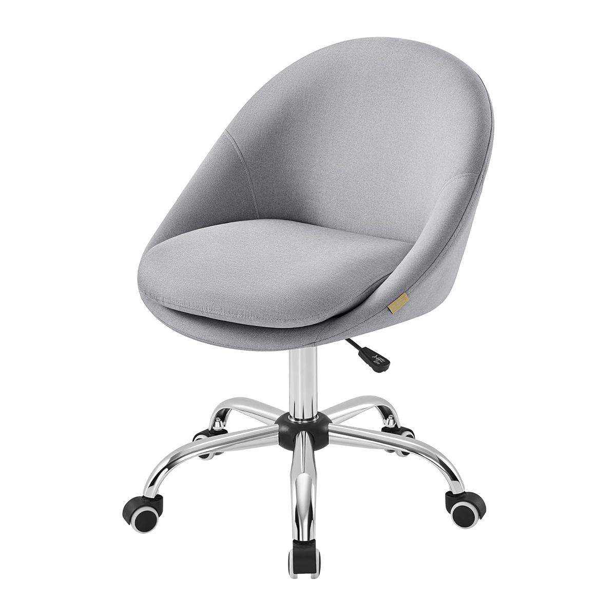 LASA Office Swivel Chair Height Adjustable Comfort Seat Slate Grey – Foam Quality LASA Home & Office Product