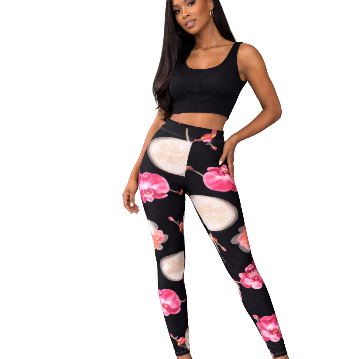 Multi Floral Leggings