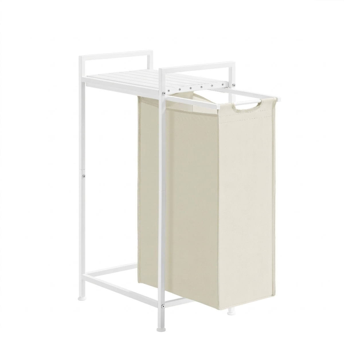 Laundry Hamper - Pull-Out Removable Bag with Metal Frame, 47L
