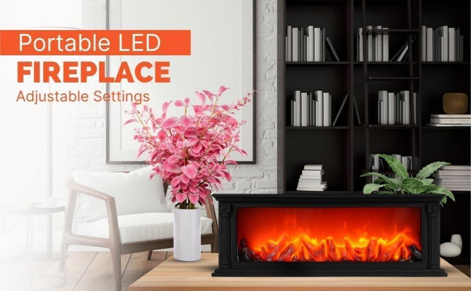 LED Fireplace Lantern Flame Effect Lamp for Home Decor, Decorative Fire Light for Living Room Bedroom Office Table Window Display, Fireplace decorative lantern display size (60CM X 10CM X 20CM) https://vendorcenter.jumia.com/product-set-images/2026/05/29/gvc.product.image.1780091078838.11005c8d-b112-4dbd-913a-be34b968e763.jpeg