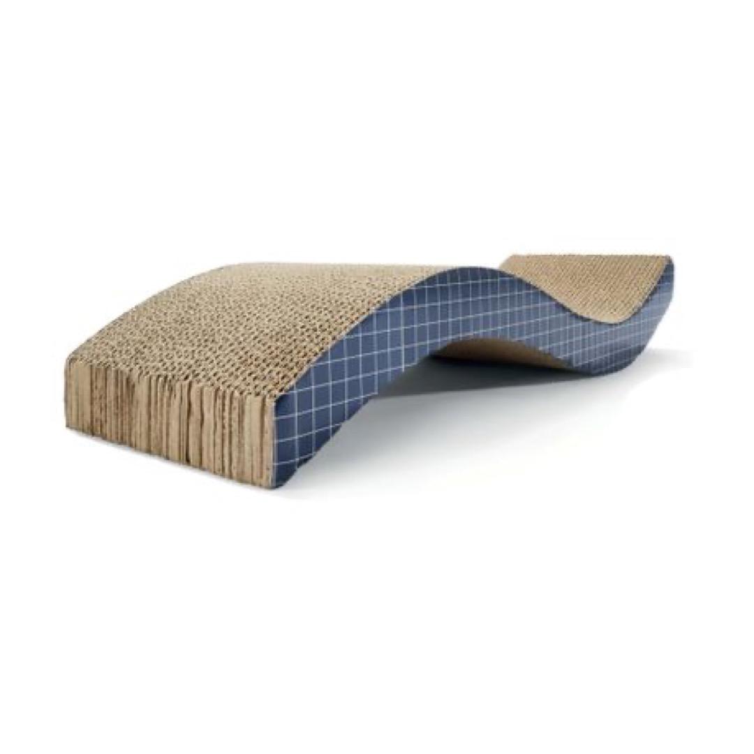LASA Cat Scratcher Wave Board 52 x 21 x 10cm — LASA