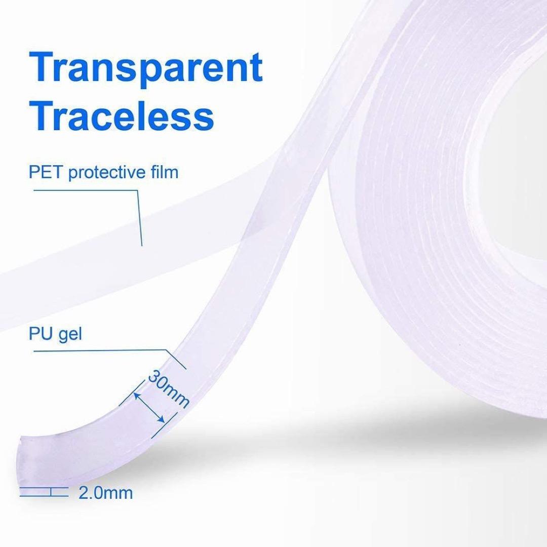 Double-Sided Nano Removal Adhesive Tape Grip 17cm x 14.2cm x 2.6cm