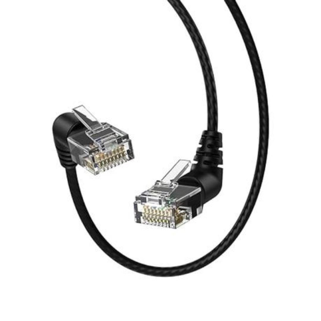 LASA CAT6A Ethernet Cable 1M – Shielded High-Speed Network Patch Cord for Router, Switch, Modem & PC Home Office Daily Use