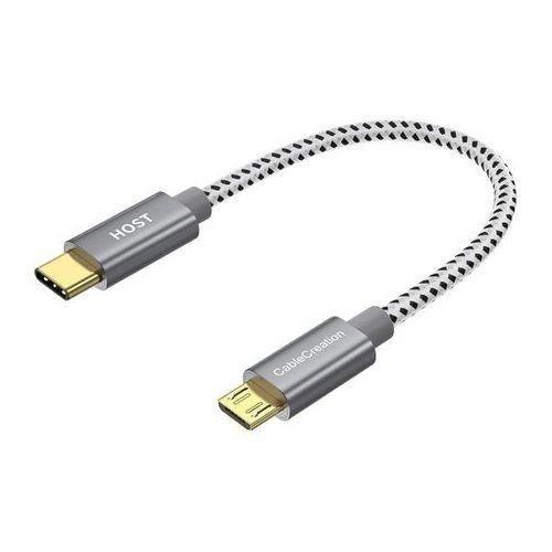 Micro USB to USB-C Adapter – 20cm OTG Converter Cable